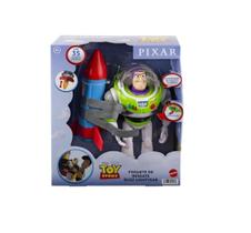 Boneco Buzz Lightyear Foguete Com Som Mattel