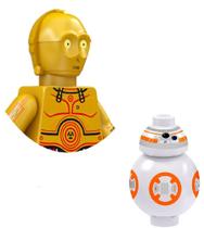 Boneco C-3PO e BB8 Star Wars em Bloco
