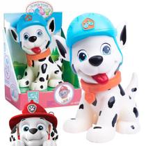 Boneco Cachorro Esquadrão Pet Patrulha Canina Vinil 25cm - Super Toys Presente