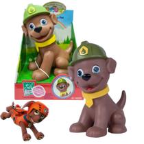 Boneco Cachorro Esquadrão Pet Patrulha Canina Vinil 25cm - Super Toys Presente