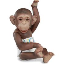 Boneco Caco Macaco Vinil - C/ Acessórios - 33cm Altura - Omg