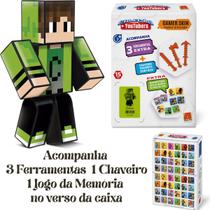 Boneco Cadres 15cm Gamer Skin Com 3 Ferramentas 1 Chaveiro Algazarra Brinquedos
