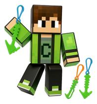 Boneco cadres articulado Minecraft Edição Colecionável bloco