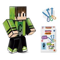 Boneco Cadres Minecraft Algazarra Gamer Skin Original 1magnus