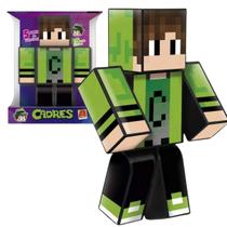 Boneco Cadres Minecraft Articulado 25cm Original Algazarra Brinquedo Presente Crianças +3 Anos