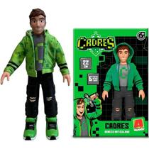 Boneco Cadres Vinil Articulado Minecraft 22CM ALGAZARRA