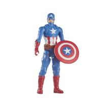 Boneco capitão américa avengers titan hero clássico - hasbro e7877