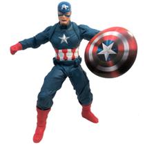 Boneco Capitão América Revolution 55cm Articulado Mimo Toys Boneco Capitão América Revolution 55cm Articulado Mimo Toys