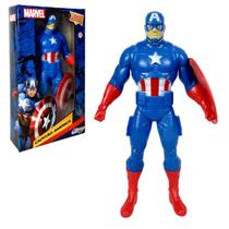 Boneco Capitão América Vingadores Articulado 22cm Avengers