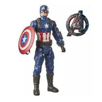 Boneco Capitão América Vingadores Endgame 4+ F1342 Hasbro