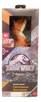 Boneco Carnotauro Jurassic World Com Som 30 Cm Mattel JKT71 Boneco Carnotauro Jurassic World Com Som 30 Cm Mattel JKT71