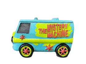 Boneco Carro Mystery Machine Scooby-Doo Estatueta Em Resina 10cm - Gama