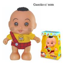 Boneco Cascão Turma Da Mônica Baby Fala Frases - Adijomar