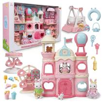 Boneco Casinha Feliz Palácio E Parque De Diversões Meninas Com Acessórios Para Colecionar Boneco Casinha Feliz Palácio E Parque De Diversões Meninas Com Acessórios Para Colecionar