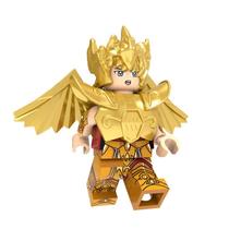 Boneco cavaleiros do zodiaco blocos de montar escolha