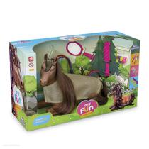 Boneco Cavalo Para Pentear My Fun Fashion Horse e Acessorios