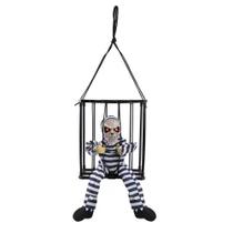 Boneco caveira zeus 90cm c/som e movimento halloween Boneco caveira zeus 90cm c/som e movimento halloween