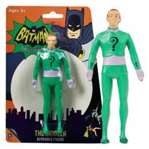 Boneco Charada Clássico 15cm Dobrável Batman 1966 - NJ Croce Boneco Charada Clássico 15cm Dobrável Batman 1966 - NJ Croce