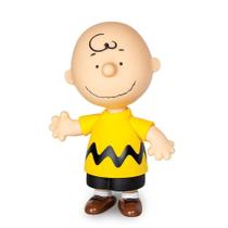 Boneco Charlie Brown Vinil Macio Articulado Snoopy Peanuts - Líder Brinquedos Boneco Charlie Brown Vinil Macio Articulado Snoopy Peanuts - Líder Brinquedos