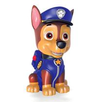 Boneco Chase Patrulha Canina Cofrinho Lider Brinquedos