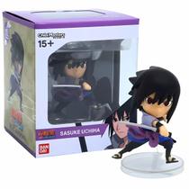Boneco Chibi Master Wave 1 Bandai Sasuke Uchiha Naruto Shippuden Fun