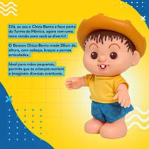 Boneco Chico Bento Iti Malia Turma da Mônica 1016 Baby Brink