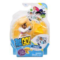 Boneco Ciborgue + 1 Peça Robô de Hamburguer - Jovens Titãs Boneco Ciborgue + 1 Peça Robô de Hamburguer - Jovens Titãs