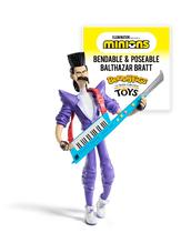 Boneco colecionável BendyFigs Minions Balthazar Bratt 18cm Boneco colecionável BendyFigs Minions Balthazar Bratt 18cm