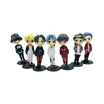 Boneco Colecionável BTS Q Edition Anime: Personagens JK, V, RM - Modelo Artesanal Para Decoração De Boneco Colecionável BTS Q Edition Anime: Personagens JK, V, RM - Modelo Artesanal Para Decoração De