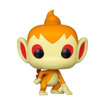 Boneco Colecionável Chimchar Pokémon em Vinil 9CM para Fãs de Cultura Pop Funko Pop!