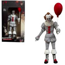Boneco Colecionável de Terror IT a coisa Pennywise com Balão