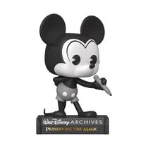 Boneco colecionável Funko Pop! Arquivos da Disney: Plane Crazy Mickey