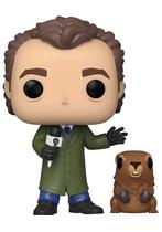 Boneco colecionável Funko Pop! e Buddy Groundhog Day Phil