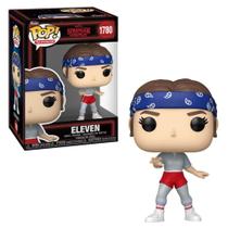 Boneco Colecionável Funko POP Eleven com Bandana 10cm Vinil Preto Candide Boneco Colecionável Funko POP Eleven com Bandana 10cm Vinil Preto Candide