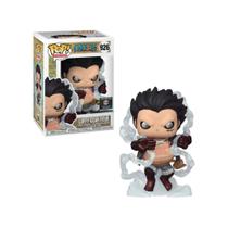 Boneco Colecionável Funko Pop! One Piece Luffy Gear 4 (Metalico) 13cm Miniatura Candide - 12027