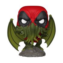 Boneco Colecionável Funko Pop! Plus Marvel Deadpool Cthulhu de Vinil 10cm para Colecionadores