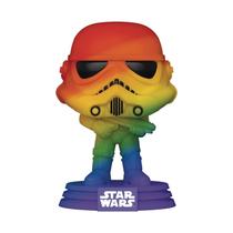 Boneco colecionável Funko POP Star Wars Pride Stormtrooper Boneco colecionável Funko POP Star Wars Pride Stormtrooper
