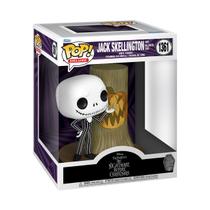 Boneco colecionável Funko Pop! The Nightmare Before Christmas, 30º aniversário de Jack Skellington, de luxo, com porta de Halloween