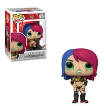 Boneco colecionável Funko Pop! WWE Asuka com pintura facial verde