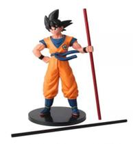 Boneco Colecionável Goku Com Bastão Mestre Karin Action Figure Dia Das Crianças