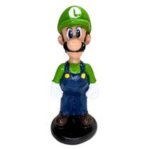 Boneco Colecionável Luigi 14 Cm Da Turma Super Mario Bros Boneco Colecionável Luigi 14 Cm Da Turma Super Mario Bros