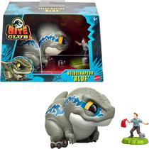 Boneco colecionável Mattel Jurassic World Velociraptor Blue
