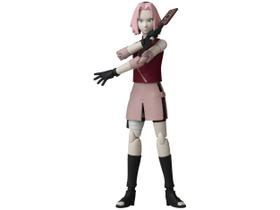 Boneco Colecionável Naruto Bandai Sakura Haruno - 15cm com Acessório Fun