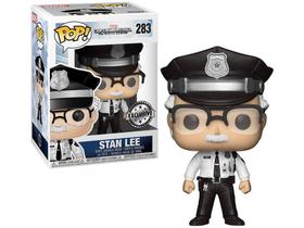 Boneco Colecionável Pop Movies Stan Lee Police - 10,5cm Funko