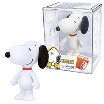 Boneco Colecionável Snoopy Peanuts Fandom Box 10x12 Líder Brinquedos