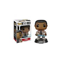 Boneco Colecionável Star Wars Finn com Sabre de Luz 85 cm - Funko