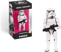 Boneco Colecionável Stormtrooper Star Wars PVC 12 cm Minix Boneco Colecionável Stormtrooper Star Wars PVC 12 cm Minix