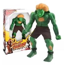 Boneco Colecionável Street Fighter Blanka Brinquedo 30cm