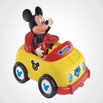 Boneco Com Boneco Vinil Mickey Aventura Sobre Rodas - Líder - Lider