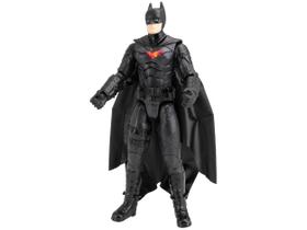 Boneco com Som e Luz - 30 cm - DC - The Batman - Wingsuit Batman - Sunny